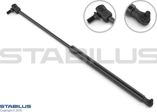 STABILUS 138383 - Газова пружина, кришка багажник avtolavka.club