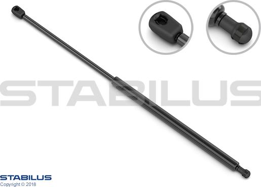 STABILUS 859060 - Газова пружина, кришка багажник avtolavka.club