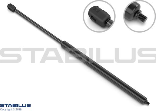 STABILUS 476592 - Газова пружина, кришка багажник avtolavka.club