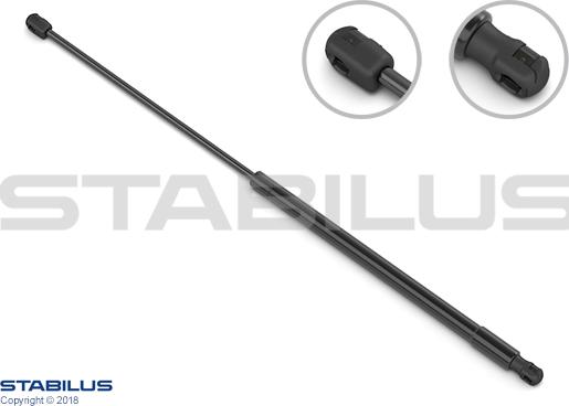 STABILUS 3279YW - Газова пружина, капот avtolavka.club