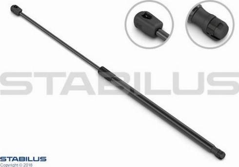 STABILUS 498347 - Газова пружина, кришка багажник avtolavka.club