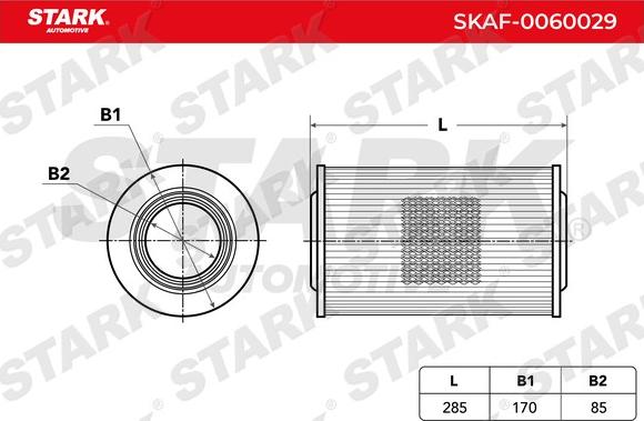 Stark SKAF-0060029 - Повітряний фільтр avtolavka.club