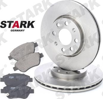 Stark SKBK-1090044 - Комплект гальм, дисковий гальмівний механізм avtolavka.club