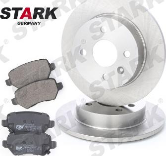 Stark SKBK-1090047 - Комплект гальм, дисковий гальмівний механізм avtolavka.club