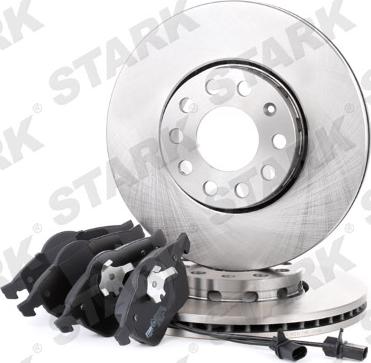 Stark SKBK-1090005 - Комплект гальм, дисковий гальмівний механізм avtolavka.club