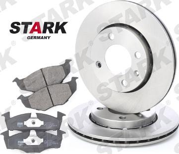 Stark SKBK-1090018 - Комплект гальм, дисковий гальмівний механізм avtolavka.club