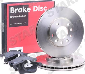 Stark SKBK-1090033 - Комплект гальм, дисковий гальмівний механізм avtolavka.club