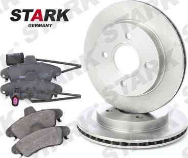 Stark SKBK-1090148 - Комплект гальм, дисковий гальмівний механізм avtolavka.club