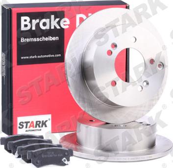 Stark SKBK-1090370 - Комплект гальм, дисковий гальмівний механізм avtolavka.club