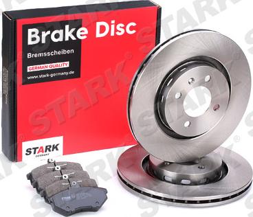 Stark SKBK-1090276 - Комплект гальм, дисковий гальмівний механізм avtolavka.club