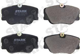 Stark SKBP-0010443 - Гальмівні колодки, дискові гальма avtolavka.club