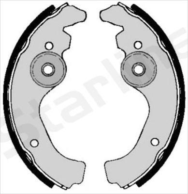 Starline BC 00660 - Комплект гальм, барабанний механізм avtolavka.club