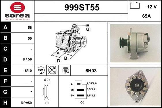 STARTCAR 999ST55 - Генератор avtolavka.club