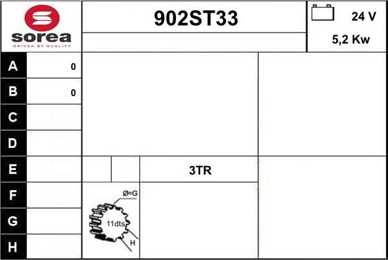 STARTCAR 902ST33 - Стартер avtolavka.club