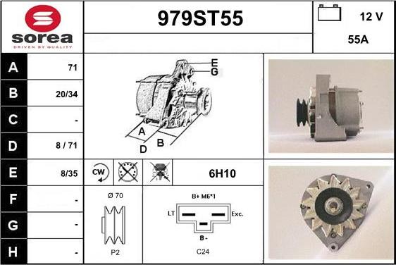 STARTCAR 979ST55 - Генератор avtolavka.club