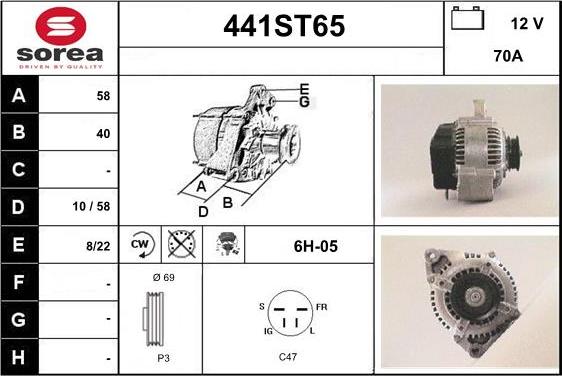 STARTCAR 441ST65 - Генератор avtolavka.club