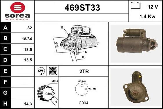 STARTCAR 469ST33 - Стартер avtolavka.club