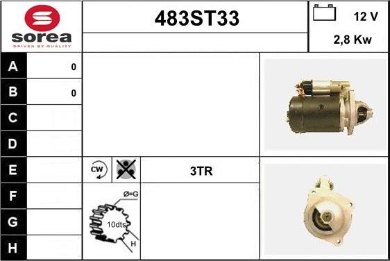 STARTCAR 483ST33 - Стартер avtolavka.club