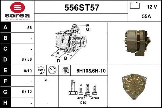 STARTCAR 556ST57 - Генератор avtolavka.club