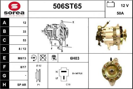 STARTCAR 506ST65 - Генератор avtolavka.club