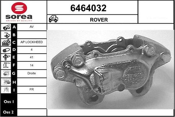 STARTCAR 6464032 - Гальмівний супорт avtolavka.club