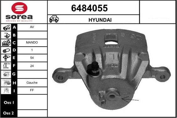 STARTCAR 6484055 - Гальмівний супорт avtolavka.club