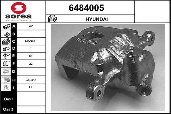 STARTCAR 6484005 - Гальмівний супорт avtolavka.club