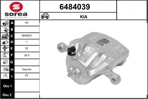 STARTCAR 6484039 - Гальмівний супорт avtolavka.club