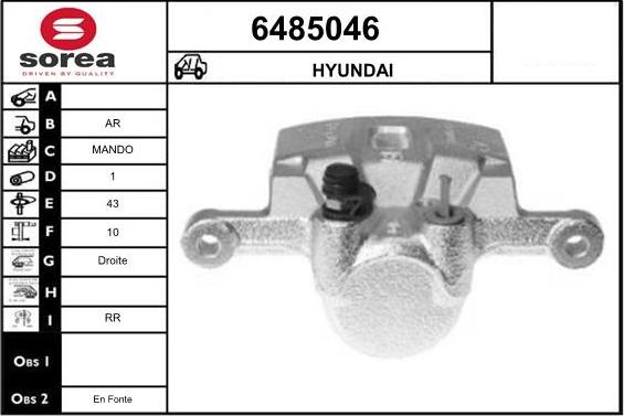 STARTCAR 6485046 - Гальмівний супорт avtolavka.club