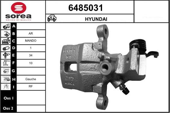 STARTCAR 6485031 - Гальмівний супорт avtolavka.club