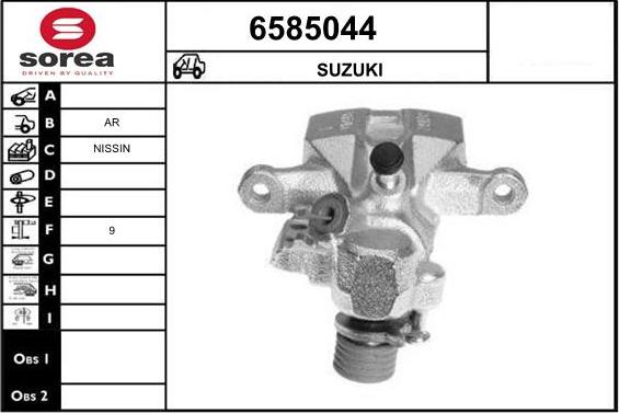 STARTCAR 6585044 - Гальмівний супорт avtolavka.club