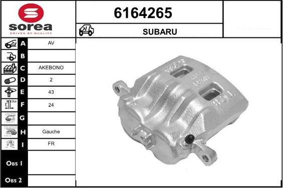 STARTCAR 6164265 - Гальмівний супорт avtolavka.club