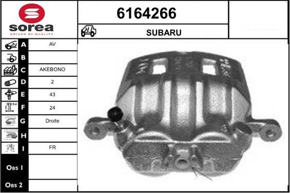 STARTCAR 6164266 - Гальмівний супорт avtolavka.club