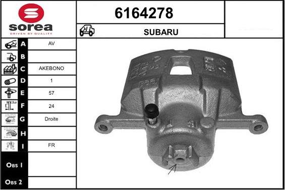 STARTCAR 6164278 - Гальмівний супорт avtolavka.club