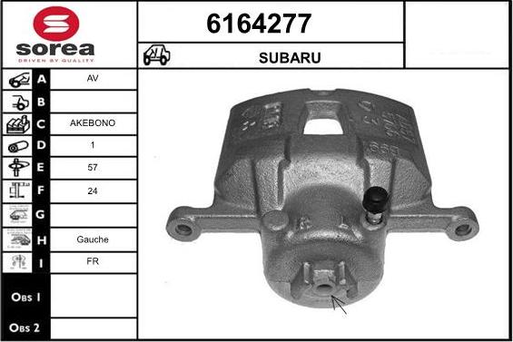 STARTCAR 6164277 - Гальмівний супорт avtolavka.club