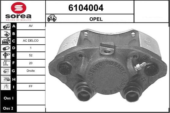 STARTCAR 6104004 - Гальмівний супорт avtolavka.club