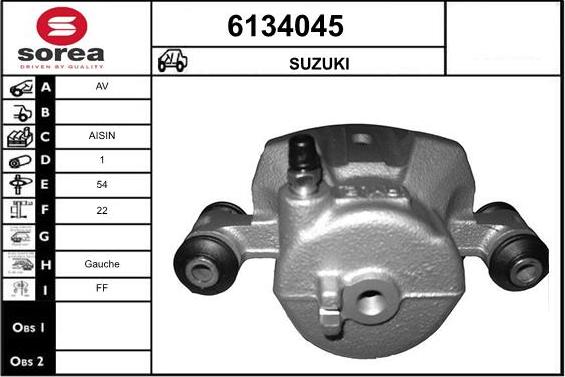 STARTCAR 6134045 - Гальмівний супорт avtolavka.club