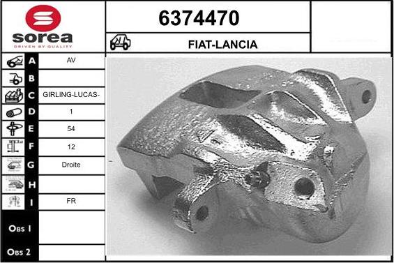 STARTCAR 6374470 - Гальмівний супорт avtolavka.club