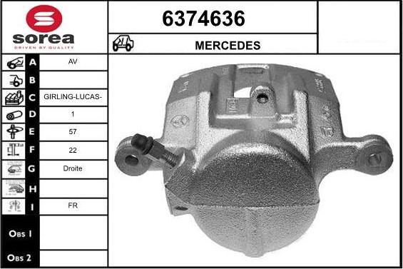 STARTCAR 6374636 - Гальмівний супорт avtolavka.club