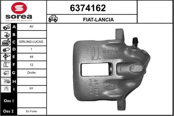 STARTCAR 6374162 - Гальмівний супорт avtolavka.club