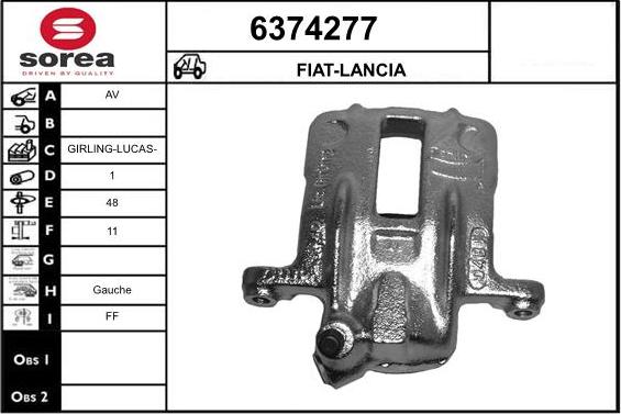 STARTCAR 6374277 - Гальмівний супорт avtolavka.club