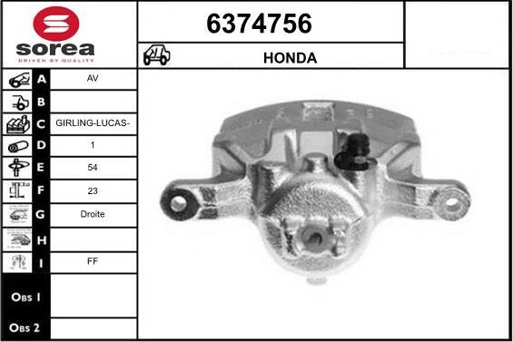 STARTCAR 6374756 - Гальмівний супорт avtolavka.club