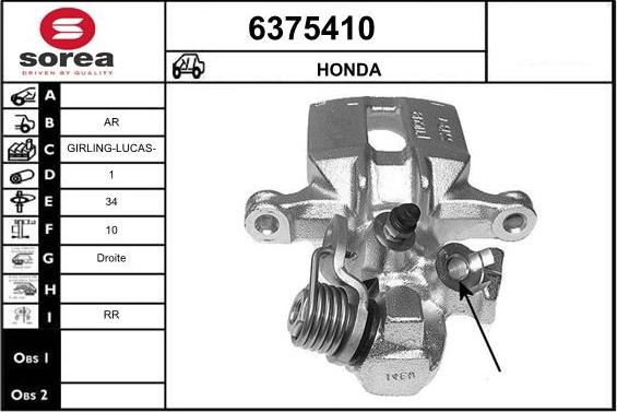 STARTCAR 6375410 - Гальмівний супорт avtolavka.club