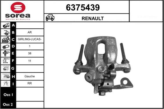 STARTCAR 6375439 - Гальмівний супорт avtolavka.club