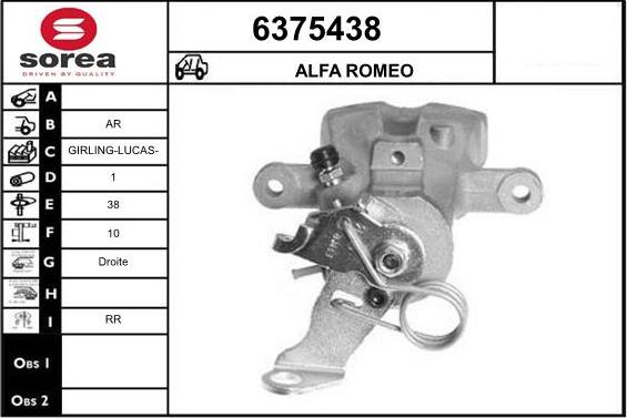 STARTCAR 6375438 - Гальмівний супорт avtolavka.club