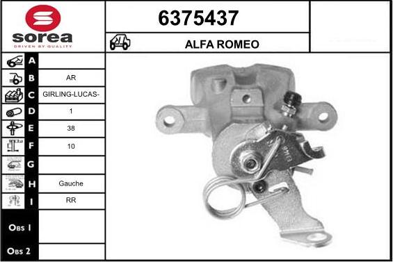 STARTCAR 6375437 - Гальмівний супорт avtolavka.club