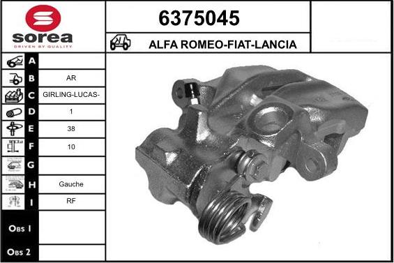 STARTCAR 6375045 - Гальмівний супорт avtolavka.club