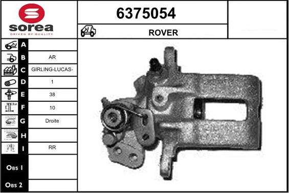 STARTCAR 6375054 - Гальмівний супорт avtolavka.club