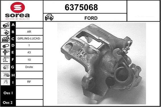 STARTCAR 6375068 - Гальмівний супорт avtolavka.club