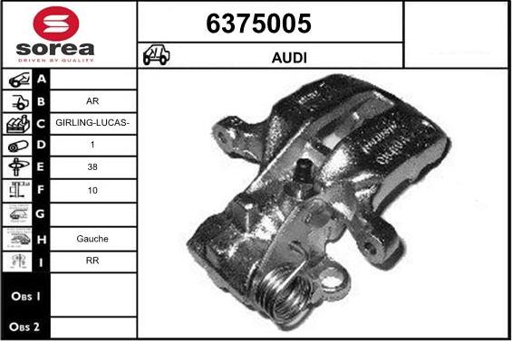 STARTCAR 6375005 - Гальмівний супорт avtolavka.club